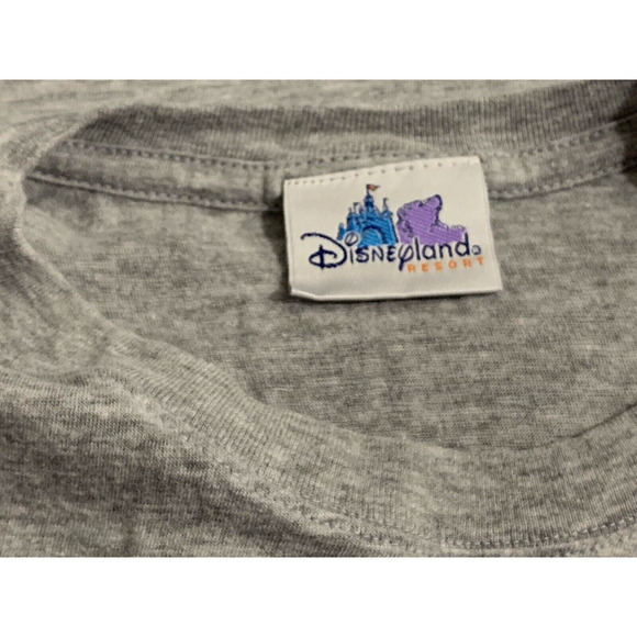 Disneyland Adult Light Gray Mickey Mouse Disney Cotton T-Shirt in Size Small 4 6 - Picture 9 of 9